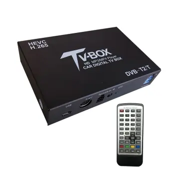 Receptor de TV Digital para coche, sintonizador DVB-T, DVB-T2 HEVC, H.265, Alemania, Europa, Australia y Suecia