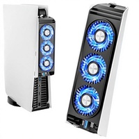 Ventilateur de refroidissement USB puissant pour PS5 PlayStation5, ventilateur de refroidissement externe pour console avec lumière LED, radiateur pour plateforme compatible