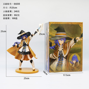 Figura de Manga de 15-20 cm, Estatua de Mushoku Tensei: <span class=keywords><strong>Jobless</strong></span> <span class=keywords><strong>Reincarnation</strong></span>, Isekai Ittara Honki Dasu, Figura de PVC, Juguetes de Anime - Product Image 5