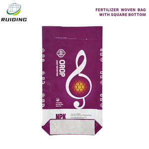 Sacs tissés en PP neufs, personnalisés, à motif sur mesure, directement de l'usine, pour l'emballage d'<span class=keywords><strong>engrais</strong></span>, résistants à l'humidité, avec fond carré, pour usage agricole - Product Image 1