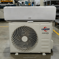 Climatiseur mural split 12000 BTU pour usage domestique et extérieur, avec Wi-Fi, technologie DC Inverter et ailettes dorées, écoénergétique