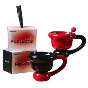 Grande tasse créative à sublimation en céramique Tasses à café thé lait élégantes avec coffret cadeau de vacances de grande valeur et boîte cadeau élégante - Product Image 4