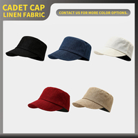 Nuevas Gorras de Béisbol Ligeras de Lino y Algodón Transpirables para Verano, Sombreros para Ciclismo al Aire Libre, Gorras de Béisbol Ajustadas para Hombre y Mujer, Gorras Planas