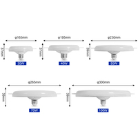 Ampoule LED UFO en aluminium de haute qualité à économie d'énergie pour éclairage intérieur de gymnase, B22 E27, 30W 40W 50W 70W 100W