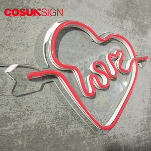 Heureusement <span class=keywords><strong>Jamais</strong></span> Après Flexible Led Lumière Au Néon Sur Mesure Acrylique Mariage Signe - Product Image 3