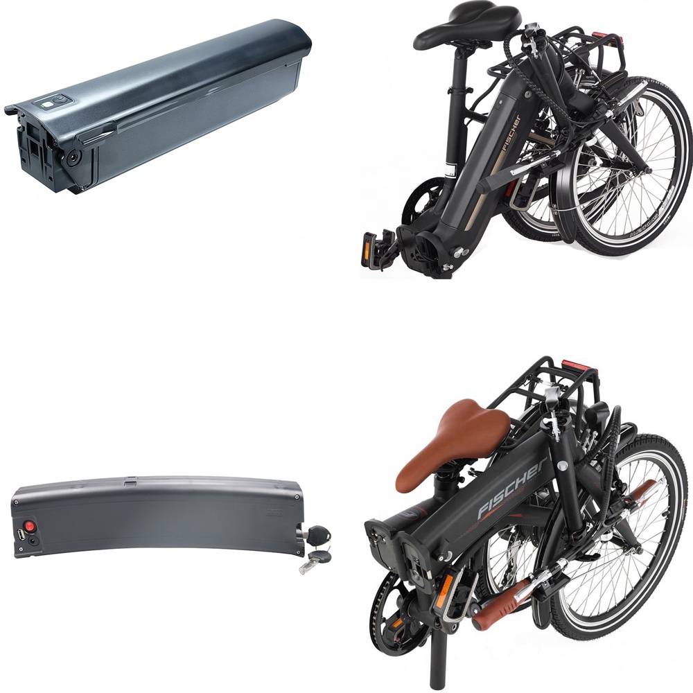 Integrated E-Bike Battery 36V 10Ah/10.4Ah for Fischer Cita FR18 Agilo -  Reliable Lithium Power for Electric Folding Bikes