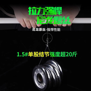 Soft Spotted Fishing Line 220M Nylon Ocean Beach Fishing Line Invisible Abrasion Resistant - Product Image 5