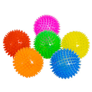 <span class=keywords><strong>Palla</strong></span> Rimbalzante per Addestramento Cani, Resistente ai Morsi, in TPR, con Fischietto Integrato, Morbida e Appuntita, Giocattolo Divertente per Cani e Animali Domestici - Product Image 1