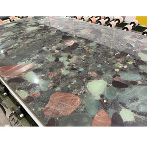 ขายส่งธรรมชาติแม่น้ำหินฟอสซิลหินพื้นบราซิล <span class=keywords><strong>Marinace</strong></span> หินแกรนิตกรวดแผ่นหิน - Product Image 6