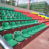 Gradins de stade de football sportif Prix de chaise Tribune de stade Siège de chaise de stade UV en plastique