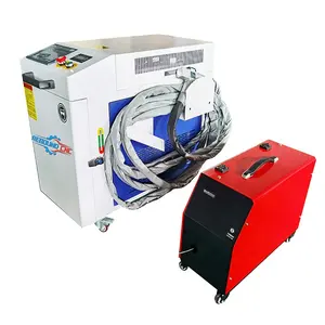 Rebound cnc 3 em 1 raycus ipg max reci, máquina de limpeza de solda a laser manual xql