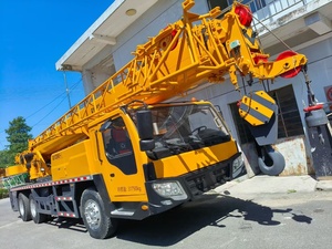 Grue mobile hydraulique XCMG QY25K5 de 25 tonnes d'occasion, équipement de levage lourd pour la construction - Product Image 6