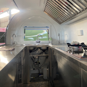 Choisir cette <span class=keywords><strong>remorque</strong></span> alimentaire ronde pour votre stand est un incontournable : elle est flexible et spacieuse, attirant les clients. - Product Image 4