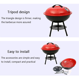 14 Inch <strong>Mini</strong> <strong>Charcoal</strong> Barbecue <strong>Grill</strong> Apple Shape <strong>Charcoal</strong> Barbecue Yakitori <strong>Grill</strong> Garden Used Barrel <strong>Charcoal</strong> Bbq <strong>Grill</strong> - Product Image 3