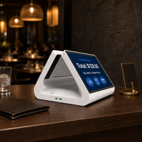 Terminal de paiement POS à écran tactile LCD double de 15,6 pouces, borne de libre-service pour les caisses des magasins de détail