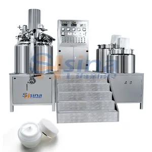 Factory directly supply tank type homo mixer for cosmetic creams