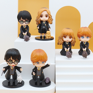 Set di Action Figure in PVC in 6 pezzi di vendita di Magic Academy Set nuovo stile figurine Anime regalo per bambino per ornamento Desktop - Product Image 5