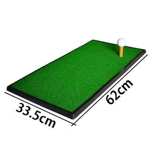 Ryder <span class=keywords><strong>Cup</strong></span> Training Swing Mat Césped corto Golf Practice Hitting Mat con goma y nylon Césped artificial Putting Green - Product Image 5