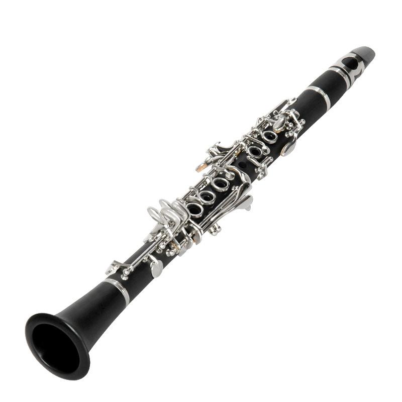 Modello In Miniatura Di Clarinetto Basso Con Supporto - Replica Ornamentale Da 13cm Per Casa Delle Bambole E Scrivania