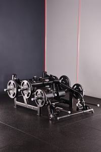 Placa de acero comercial cargada EQUIPO DE Fitness GluteBuilder <span class=keywords><strong>Deadlift</strong></span> Trainer para pecho espalda brazos culturismo funciones - Product Image 2