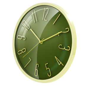 Raised Numbers Simple Style 12-Inch <b>Battery</b>-Operated Quartz Wall <b>Clock</b> for Office Living Room Bedroom Household Decor - Product Image 3