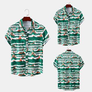 Chemise Formelle Slim Fit Col V pour Homme, Meilleure Vente, Camisa De Praia, Chemise Hawaïenne Haut de Gamme pour Homme, Vêtements de Créateur - Product Image 5