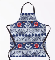 Nouvel tablier Buffalo City NY, cadeau pour les fans de football américain, tablier rouge et bleu, fierté de Philadelphie et de Buffalo, merchandising personnalisé