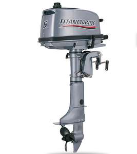 Mesin motor tempel 15FMHL 2 tak 15HP, mesin perahu laut, poros panjang - Product Image 4