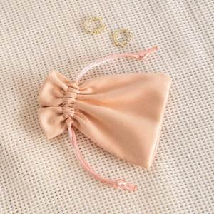 Sac de rangement en velours flanelle à cordon pour bijoux, cadeaux, bonbons et objets de collection – Approvisionnement direct usine - Product Image 6