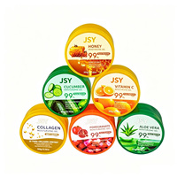 Gel facial au collagène marin et à l'aloe vera OEM 300g, hydratant en profondeur, nourrissant, apaisant, pour tous types de peaux, 6 variantes, vente en gros
