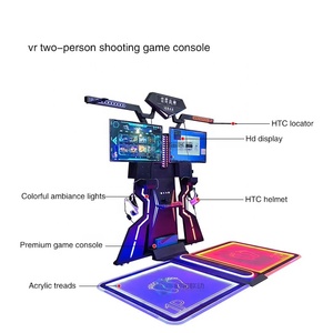 Machine de jeu de tir à la carabine VR en mode coopératif en ligne pour <span class=keywords><strong>2</strong></span> joueurs, simulateur de tir interactif de réalité virtuelle d'arcade - Product Image 3