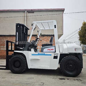 Hot Sale Used TCM 70 Forklift 7 Ton with Japan TCM Engine 2022 <b>Model</b> 4X4 AWD Solid Tire - Product Image 5