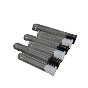 Tubos de Ensayo de Vidrio de Alta Calidad 6x30/40/50/60 mm con Tapones de Silicona para Uso en Laboratorio - Product Image 4