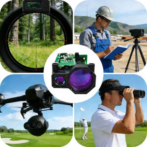 Telémetro Láser para Golf ELRF-3, Alcance de 3 km, Resistente al Agua IP67, Cuerpo Metálico, Garantía de 3 Años, Portátil, Personalizable OEM/ODM - Product Image 4