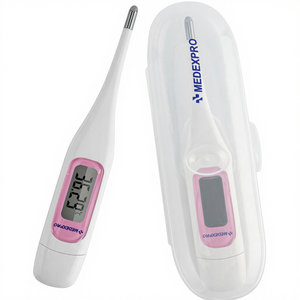 Thermomètre Basal Numérique de Haute Qualité pour Usage Domestique, Affichage 0.01°C, Test d'<span class=keywords><strong>Ovulation</strong></span> Clinique Oral pour Femme, Test de Grossesse - Product Image 1