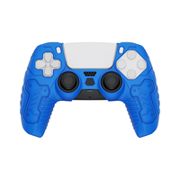 Housse de protection ergonomique antidérapante et antichoc de qualité supérieure avec découpes de précision, protection intégrale en silicone pour PS5
