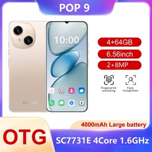 ZNNXECC POP9 4+64GB Teléfono Android Certificado por Google de 6.6 Pulgadas con Reconocimiento Facial HD, 4G, Doble SIM en Francés y Alemán - Product Image 5
