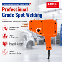 FUNISI 4500 Machine de soudage par points portable, soudeuse par points professionnelle pour la réparation de carrosserie automobile, outils pour tôles