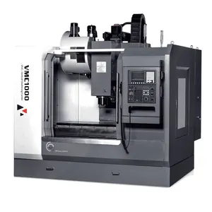 Kutu kılavuzlama VMC1000 kesme Metal çalışma makinesi CNC torna dikey işleme merkezi