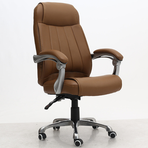 Kursi Tunggu Putar lembut ergonomis eksekutif kustom kursi kantor kursi kantor kulit untuk sakit punggung - Product Image 4