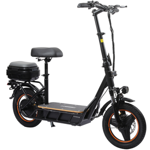 Scooter eléctrico plegable de alta resistencia de 48V, 18AH, 750W, nuevo modelo, asiento de escoper para adultos de potencia rápida, batería de litio - Product Image 5