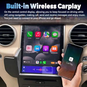 For Land Rover Discovery 4 LR4 2009-2016 Tesla Style Screen Android 13 Car Radio GPS Navigation Car Stereo <b>DVD</b> <b>Player</b> Carplay - Product Image 5