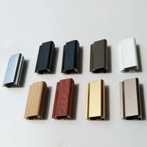 OEM Cadre en aluminium <span class=keywords><strong>brossé</strong></span> de luxe en métal, argent, or, noir Cadre de miroir d'angle rond en métal pour photos et photos - Product Image 5