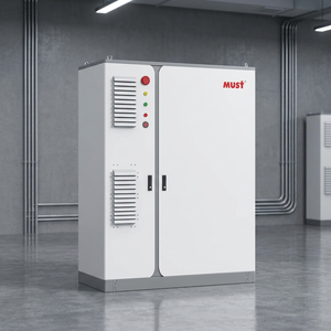 Armoire UPS hybride à refroidissement liquide pour conteneur de stockage d'énergie LiFePO4, IP65, gris clair, AD11P110, RS485 - Product Image 2