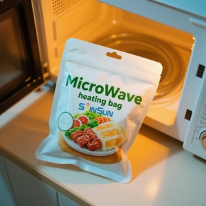 Bolsa de Plástico de Alta Calidad, Apta para Alimentos, Sellable, Apta para Calentar en Microondas, con Cierre de Seguridad, para Palomitas, Leche, Fideos - Product Image 6