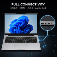 Portátil Empresarial Ultrafino de Fábrica con Pantalla de 14.1 Pulgadas, Procesador Intel Ultra 5 225H de 14 Núcleos, Cuerpo de Metal y Garantía de Un Año
