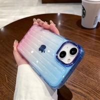 Nouvel arrivage Protecteur de caméra Transparent multicolore pour iPhone 17 16 15 14 13 12 Pro Max étui de téléphone portable