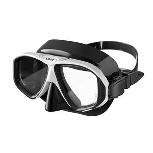 कारखाने थोक उपकरण समशीड लेंस स्विमिंग गोगल एकल लेन मास्क स्कूबा डाइविंग मास्क - Product Image 2