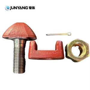 Hot Selling JUNYANG Ns-78 Type 78 Heavy-Duty Steel Shipping Container Semi Trailer Hot Dip <b>Galvanized</b> Silver Sand Blasted - Product Image 4