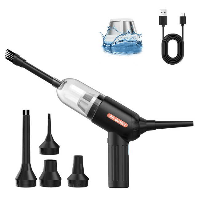 Handheld Rechargeable Brushless Motor Dry Function Electric Car Cleaning Vacuum Cleaner & Air Duster Dust Blower